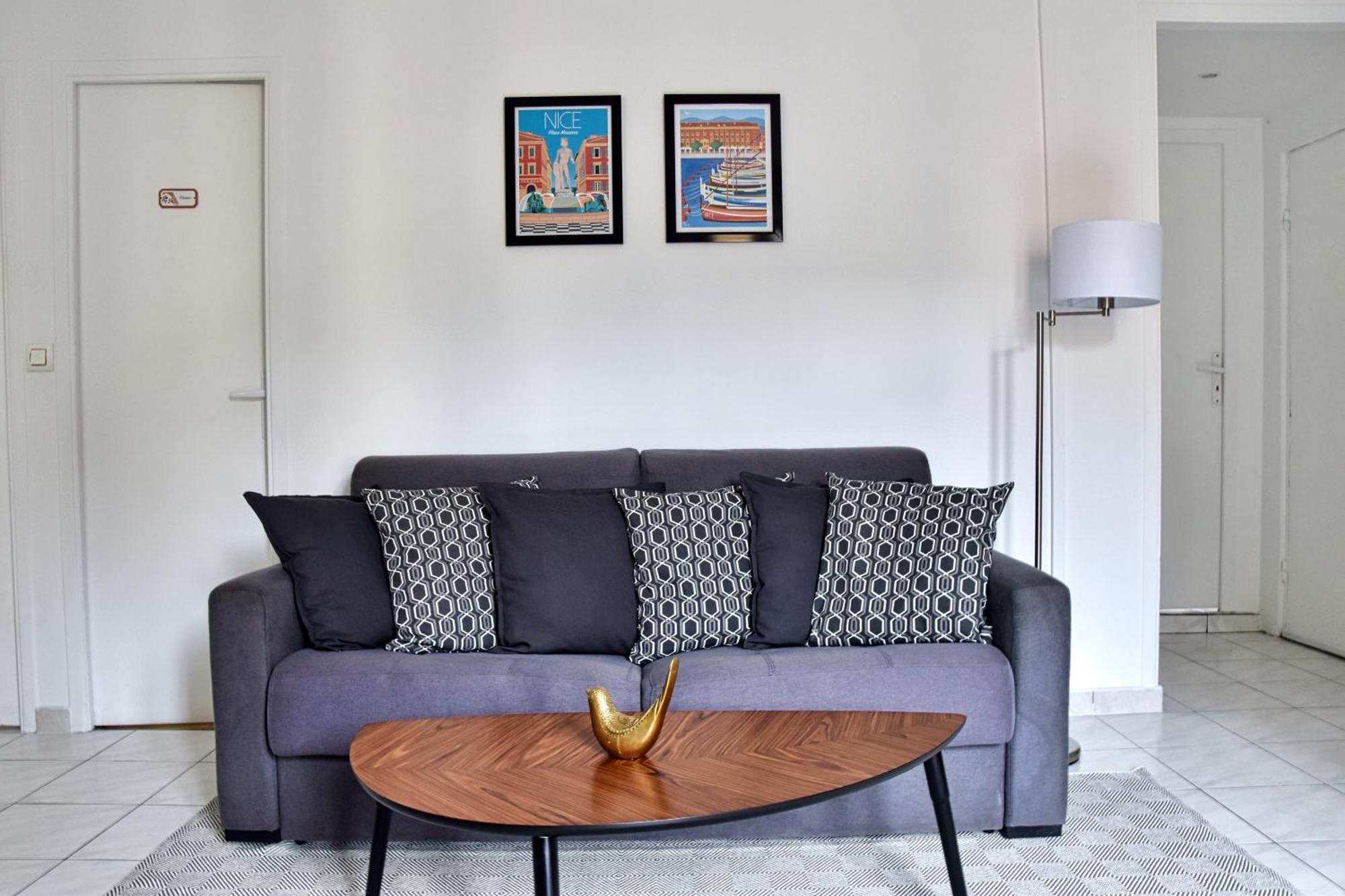 Bel Appartement Au Coeur De Ницца Экстерьер фото
